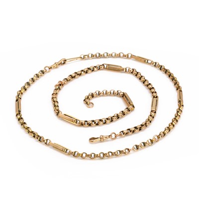 Lot 433 - Two watch chains