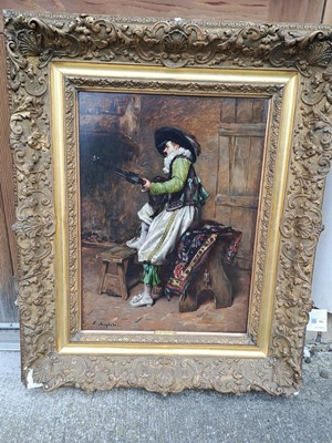 Lot 192 - Ferdinand Roybet (French, 1840-1920)