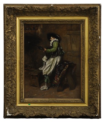 Lot 192 - Ferdinand Roybet (French, 1840-1920)