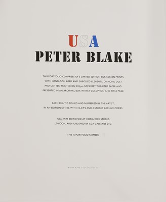Lot 195 - Sir Peter Blake RA (b.1932)