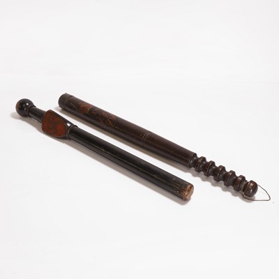Lot 225 - Two truncheons