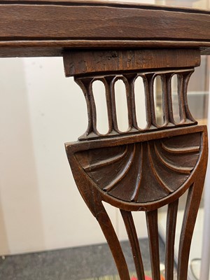 Lot 85 - A neoclassical beech settee