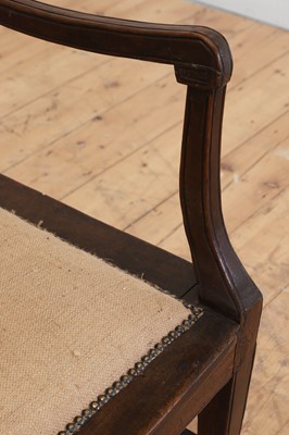 Lot 85 - A neoclassical beech settee