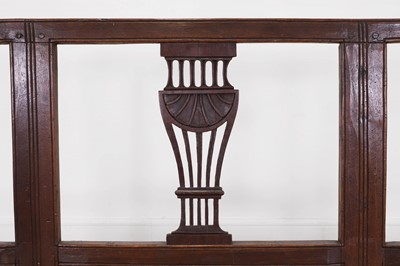 Lot 85 - A neoclassical beech settee