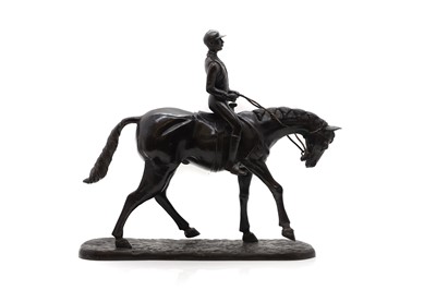 Lot 250 - A bronze figure