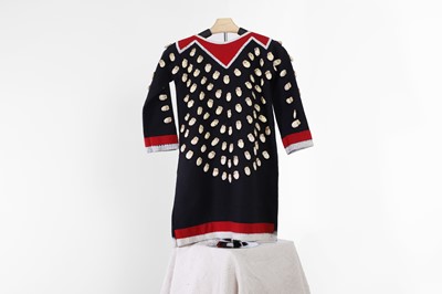 Lot 309 - A Native American 'elk tooth' child's dress