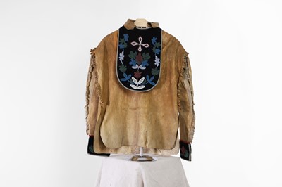 Lot 290 - A Native American beaded shirt