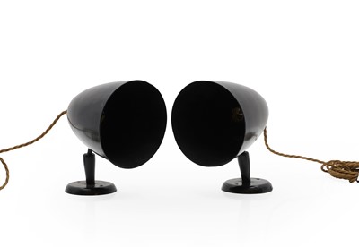 Lot 435 - A pair of Italian metal wall lights
