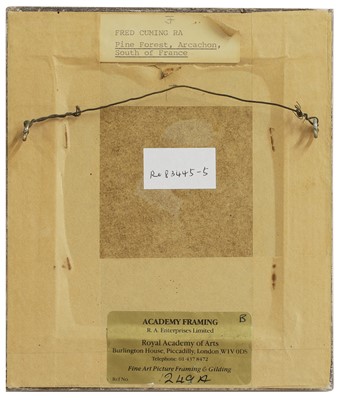 Lot 314 - Fred Cuming RA (1930-2022)