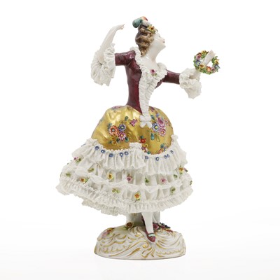 Lot 145 - A Volkstedt Rudolstadt porcelain figure