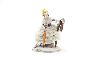 Lot 94 - An E.A Müller porcelain figure