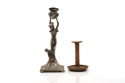 Lot 267 - A WMF figural centrepiece