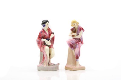 Lot 84 - A Royal Doulton pottery figure