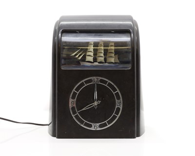Lot 240 - An Art Deco Vitascope Automaton clock