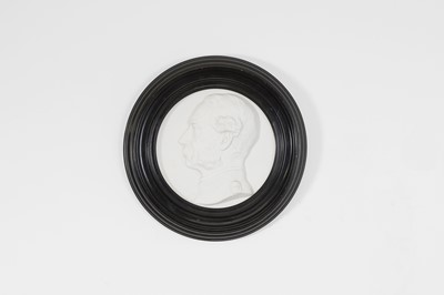 Lot 168 - A Bing & Grøndahl bisque porcelain plaque