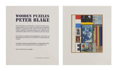 Lot 362 - Sir Peter Blake RA (b.1932)