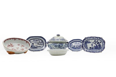 Lot 70A - A collection of Chinese export porcelain