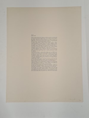 Lot 297 - Christo Javacheff aka 'Christo' (Bulgarian, 1935-2020)