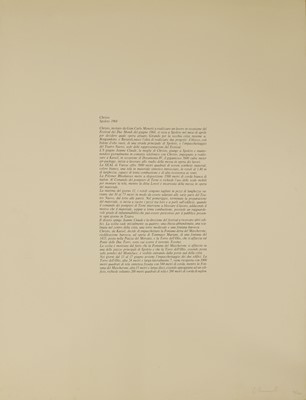 Lot 297 - Christo Javacheff aka 'Christo' (Bulgarian, 1935-2020)