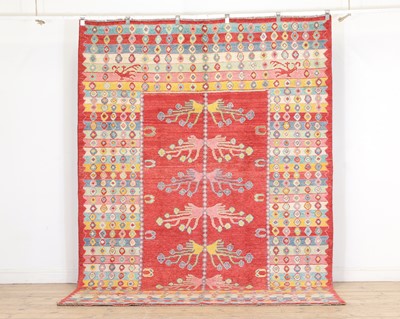 Lot 415 - A Gabbeh wool rug
