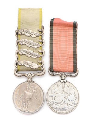 Lot 450 - A Crimea War Medal pair