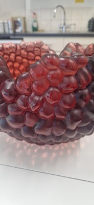 Lot 313 - A Lalique 'Coupe Framboise' glass bowl