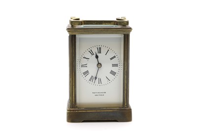 Lot 241 - A Mappin & Webb carriage clock