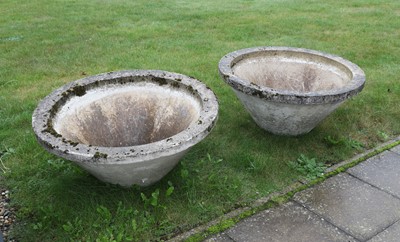 Lot 771 - A pair of brutalist planters