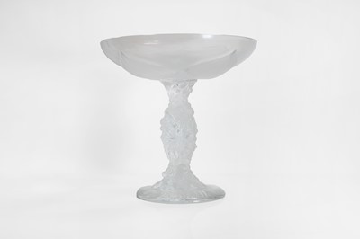 Lot 319 - A limited edition Lalique 'Coupe Abondance' glass tazza