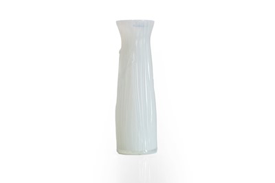 Lot 305 - A Lalique opalescent 'Daffodil' glass vase