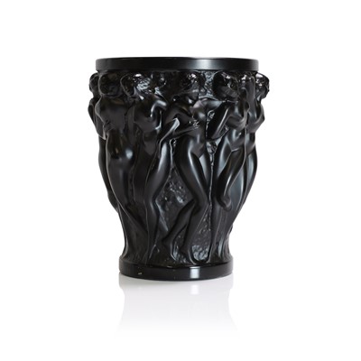 Lot 308 - A Lalique 'Bacchantes' glass vase