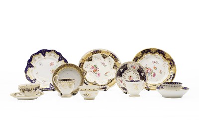 Lot 196 - A large collection of porcelain tea wares