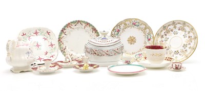 Lot 193 - A large collection of porcelain tea wares