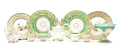 Lot 194 - A large collection of porcelain tea wares