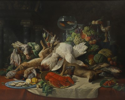 Lot 95 - Lucas Schaefels (Belgian, 1824-1885)