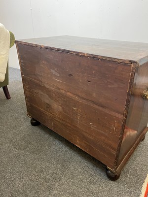 Lot 4 - A William and Mary walnut chest of drawers
