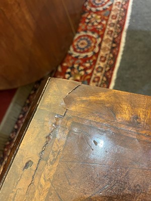 Lot 4 - A William and Mary walnut chest of drawers