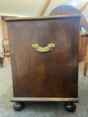 Lot 4 - A William and Mary walnut chest of drawers
