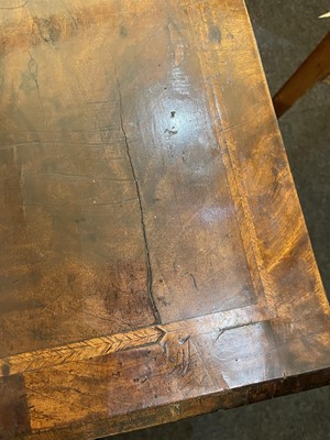 Lot 4 - A William and Mary walnut chest of drawers