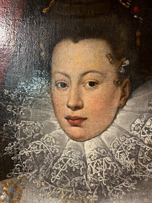 Lot 1 - Circle of Juan Pantoja de la Cruz (Spanish, 1551-1608)