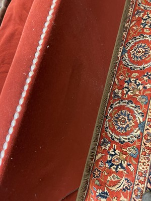 Lot 11 - A pair of Knole sofas