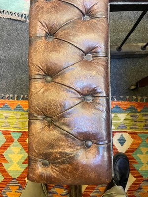 Lot 13 - A Victorian steel club fender