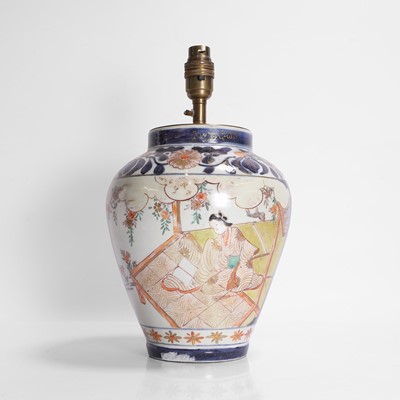 Lot 83 - A Japanese Imari vase