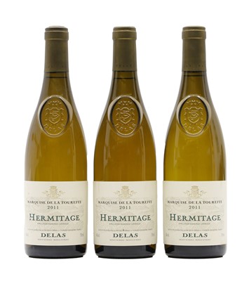 Lot 403 - Hermitage, Domaine des Tourettes, Delas Freres, 2011