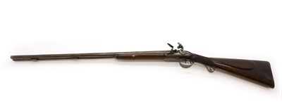 Lot 360 - A 16-Bore double-barrelled flintlock shotgun by Tatham, London