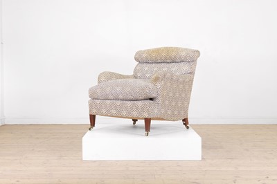 Lot 535 - A 'Bridgewater' armchair by Howard & Sons