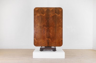 Lot 331 - A George IV rosewood centre table