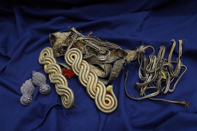Lot 66 - A pair of Army officer epaulettes