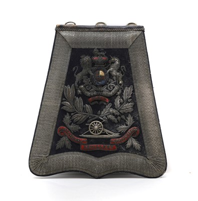 Lot 567 - A 4th Lancashire Artillery volunteers officer's sabretache