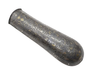 Lot 570 - An Indo-Persian armour armshield